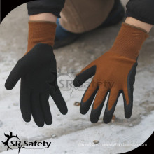 SRSAFETY 13 калибра nitirle пена термальная зимняя рабочая перчатка / защитная перчатка